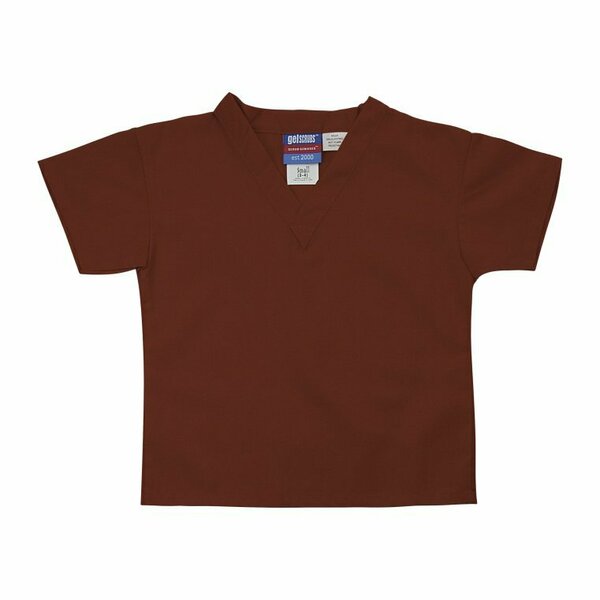 Gelscrubs Kids Burnt Orange Scrub Shirt by, Small 3-4 Years Old 6774-BUR-S